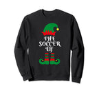 Soccer Elf Santa Claus Helpers Sweatshirt - Trendy Graphic Men Women