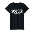 Soccer Mama Mom Mother Soccer Player T-Shirt - Custom Art Print Unisex