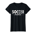Soccer Mama Mom Mother Soccer Player T-Shirt - Custom Art Print Unisex