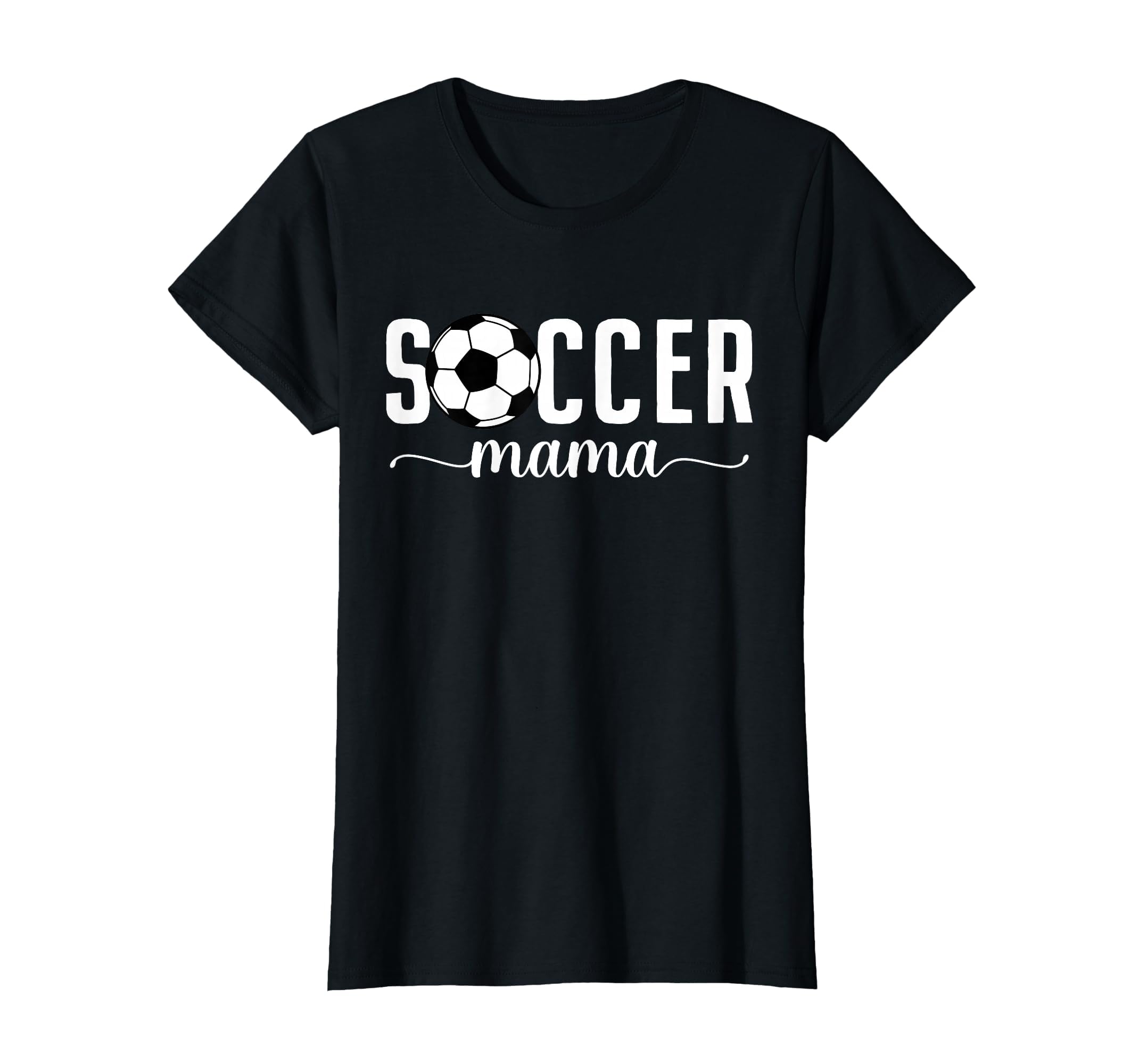 Soccer Mama Mom Mother Soccer Player T-Shirt - Custom Art Print Unisex