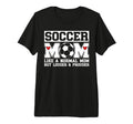 Soccer Mom Soccer Player Mom T-Shirt - Casual Everyday Wear Unisex