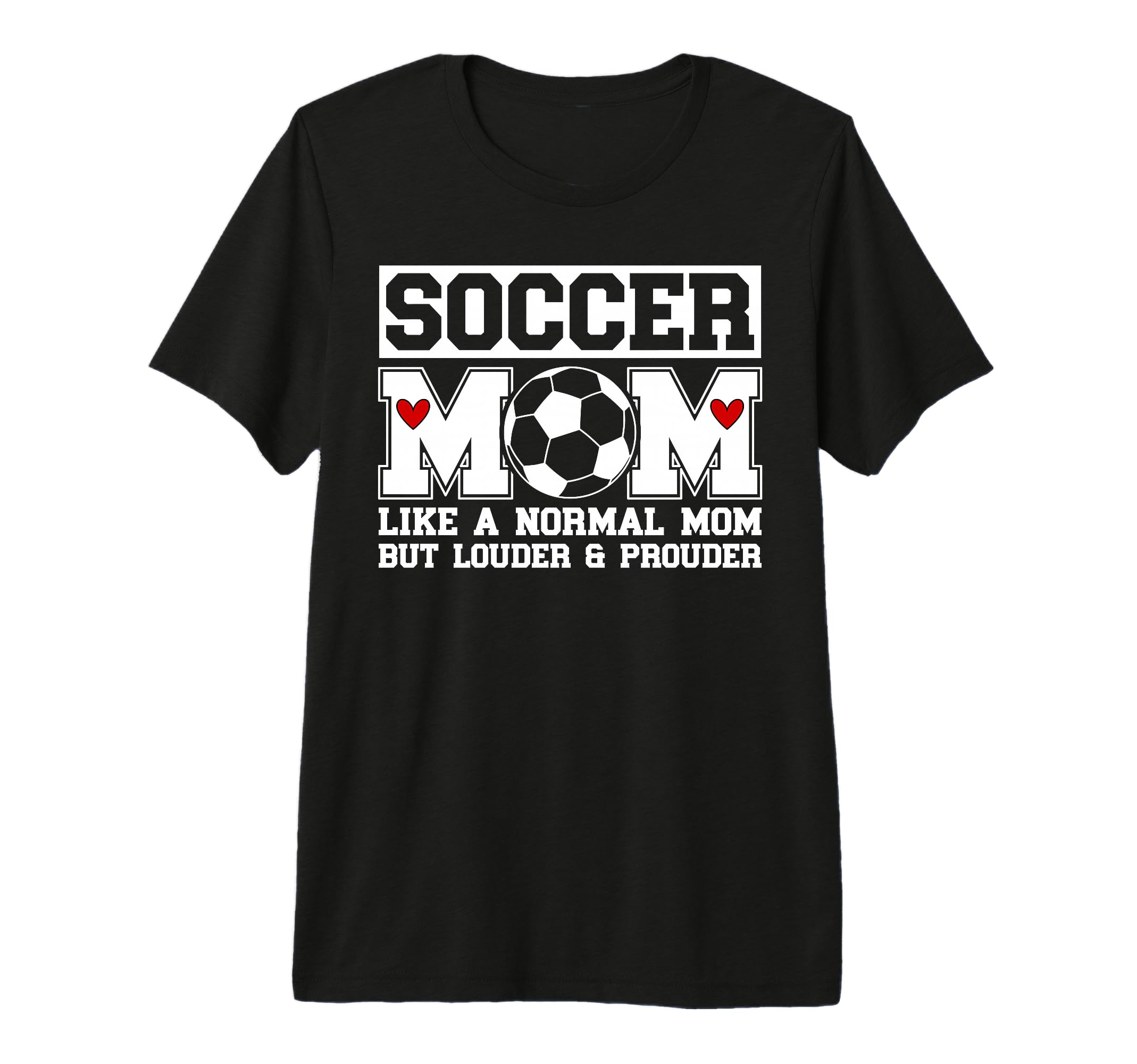 Soccer Mom Soccer Player Mom T-Shirt - Casual Everyday Wear Unisex
