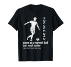 Funny Soccer Dad Definition Mens T-Shirt - Fun Novelty Design Unisex