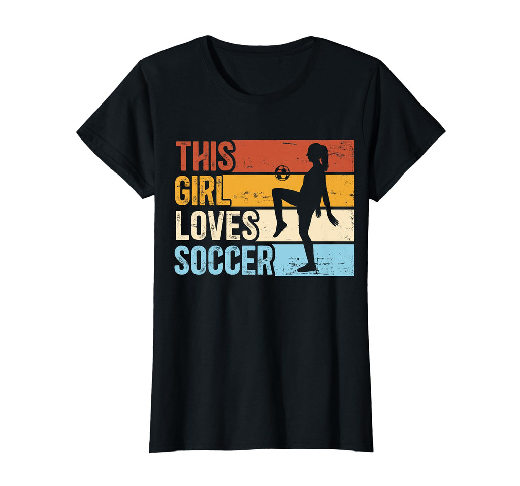 Sport Funny This Loves Soccer T-Shirt - Custom Art Print Men Women