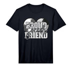 Proud Soccer Friend Family Matching T-Shirt - Custom Art Print Unisex