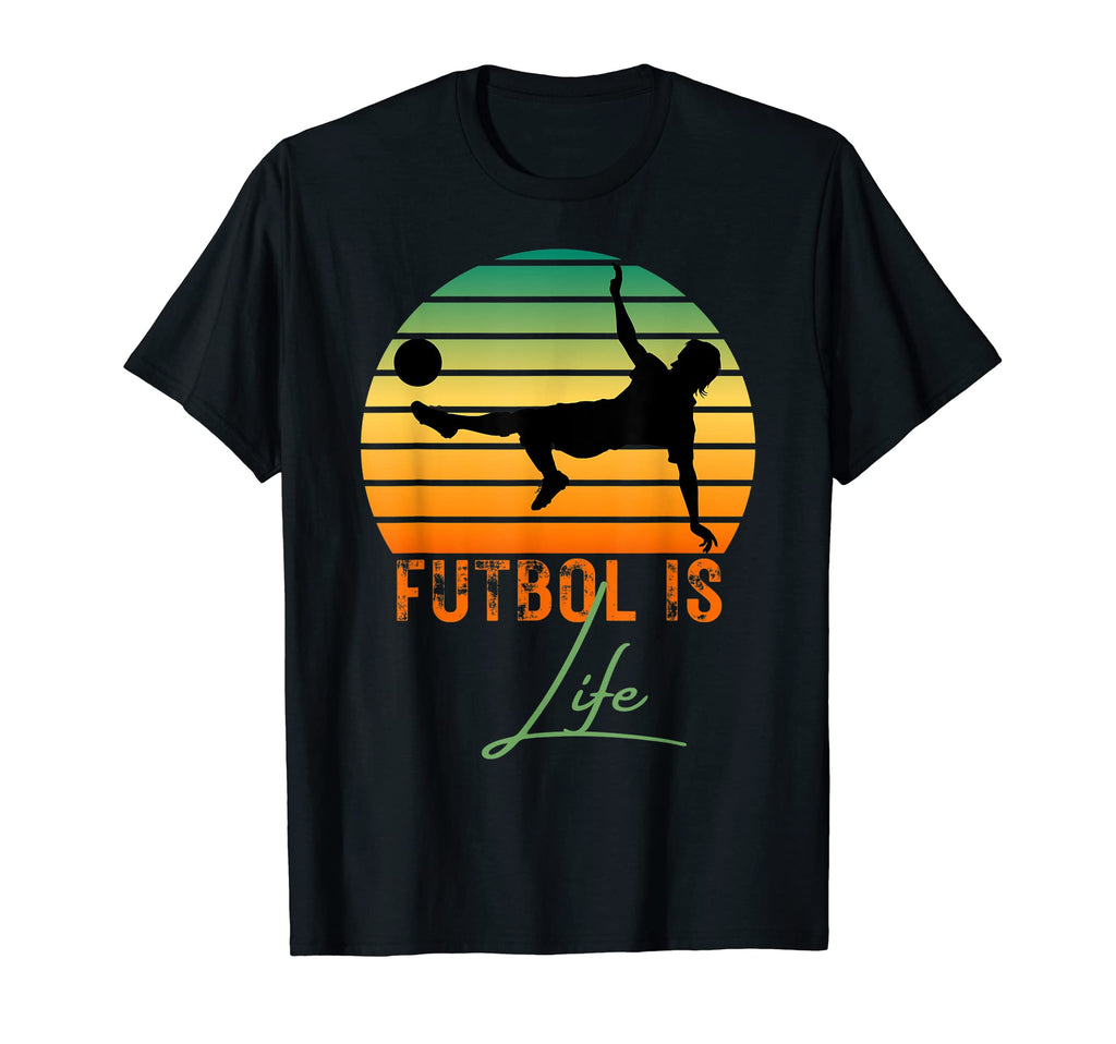 Futbol Is Life T-Shirt - Graphic Print Men Women