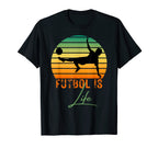 Futbol Is Life T-Shirt - Graphic Print Men Women
