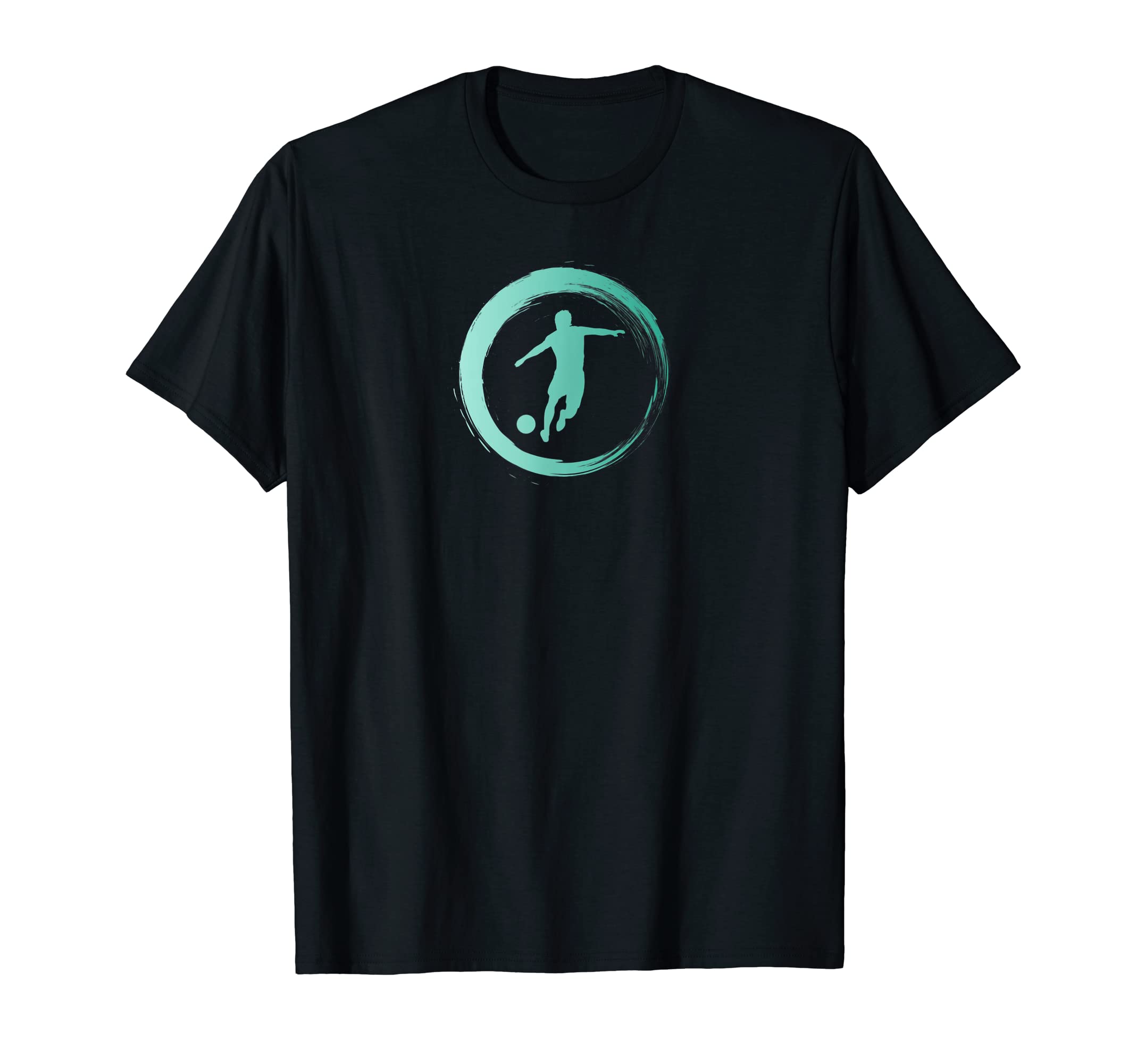 Soccer Sports And Hobby T-Shirt - Minimalist Print for Adults