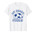 My Heart Is Field Giant Soccer Ball T-Shirt - Trendy Graphic for Adults