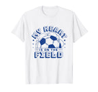 My Heart Is Field Giant Soccer Ball T-Shirt - Trendy Graphic for Adults