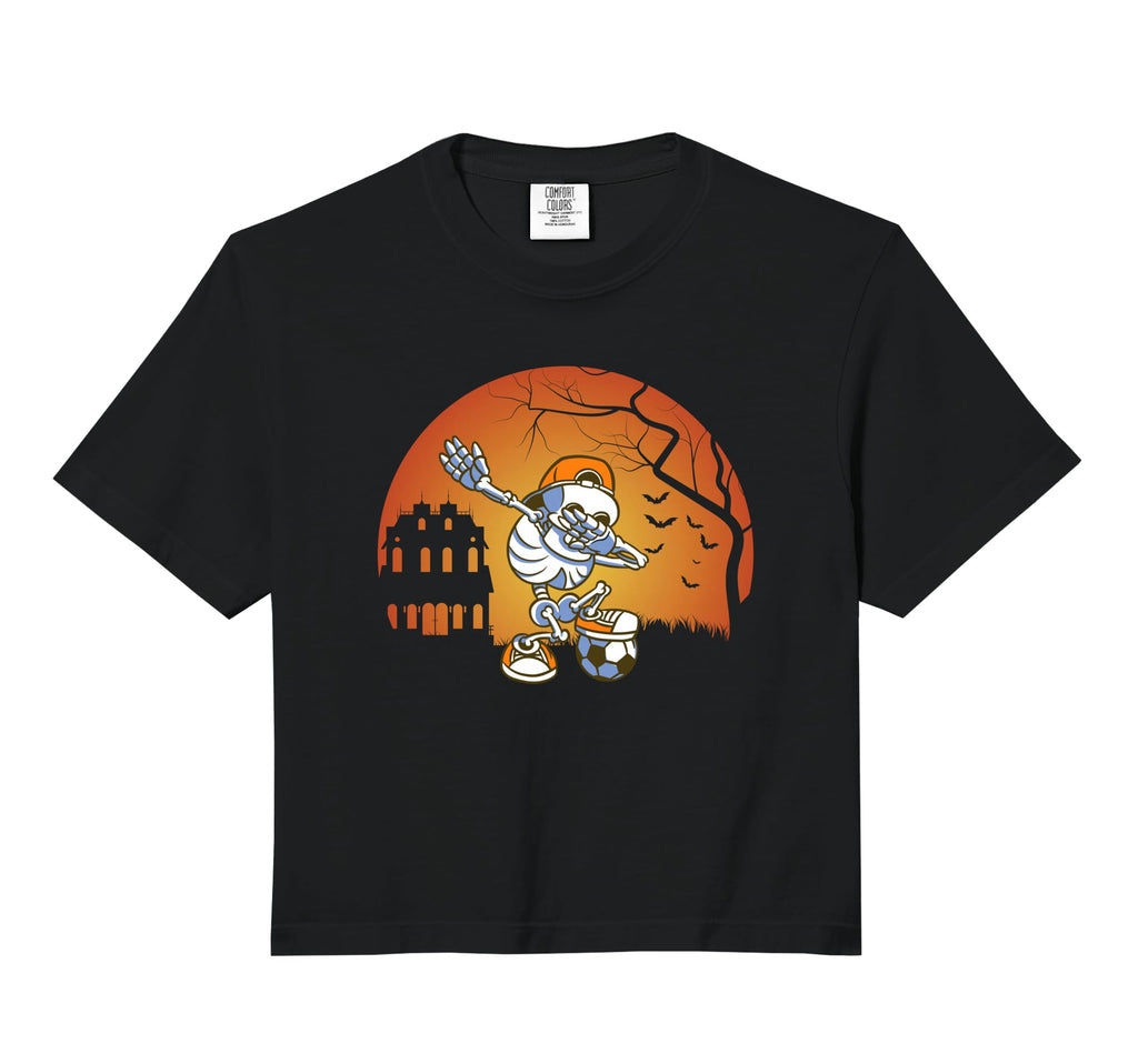 Skeleton Soccer Coach Fan Halloween Sport Hoodie - Custom Art Print Unisex