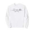Soccer Mom Game Day Soccer Fan Mommy Sweatshirt - Trendy Graphic Unisex