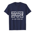 Soccer Vibes Funny Soccer Lover T-Shirt - Unique Graphic Unisex
