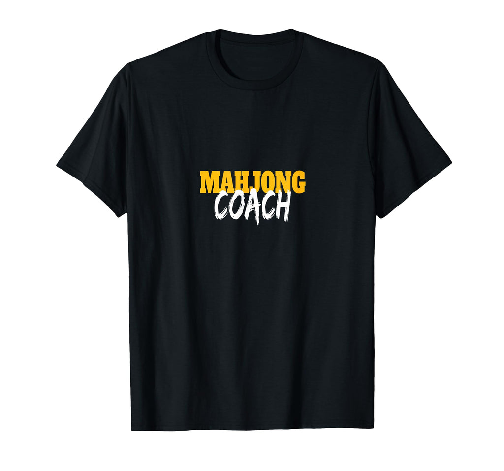 Mahjong Coach Coaching Trainer Teacher T-Shirt - Unique Graphic Men Women