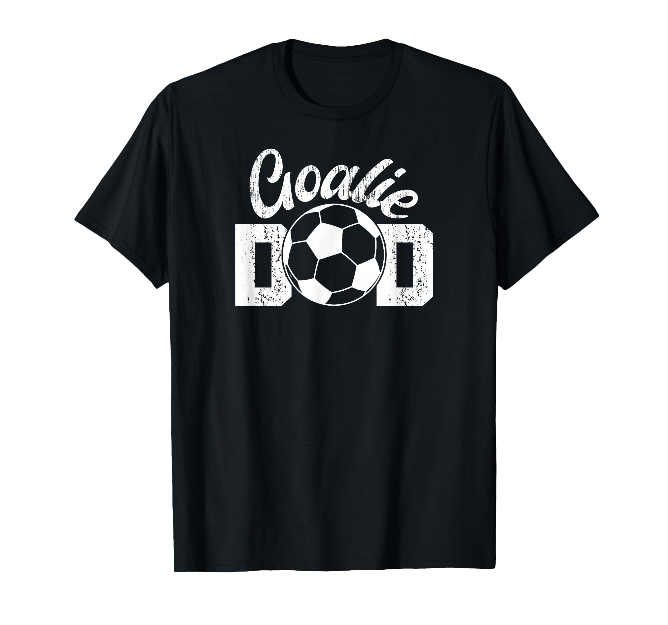 Soccer Goalie Dad Proud Dad Soccer T-Shirt - Casual Everyday Wear Unisex