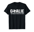 Funny Goalie Definition Goalkeeper T-Shirt - Custom Art Print for Adults