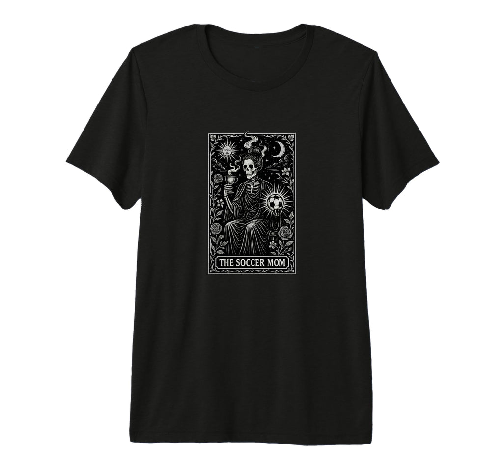 Halloween Soccer Mom Art Soccer Mama T-Shirt - Streetwear Style Unisex