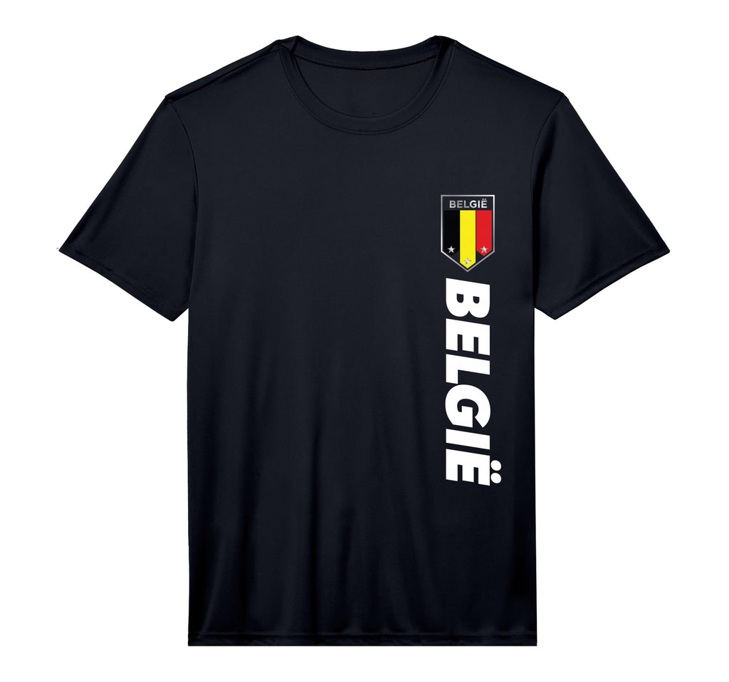 Proud Belgian Belgium Belgium Soccer T-Shirt - Aesthetic Graphic Men Women