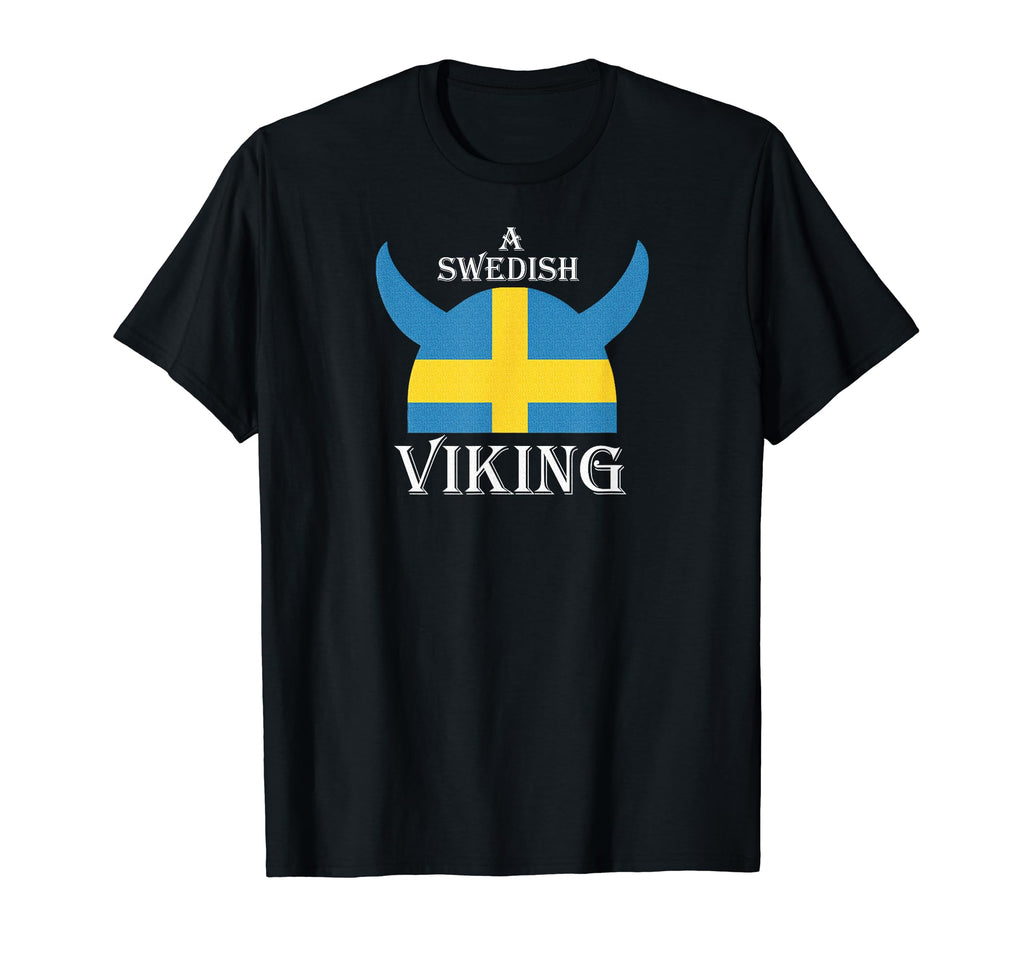 Sweden Swedish Viking T-Shirt - Minimalist Print for Adults