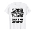 My Favorite Lacrosse Player Calls Me T-Shirt - Graphic Print Men Women