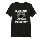 What Part Soccer Football Dont You T-Shirt - Trendy Graphic Men Women