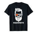 Dad Both Soccer Basketball Dad T-Shirt - Aesthetic Graphic for Adults