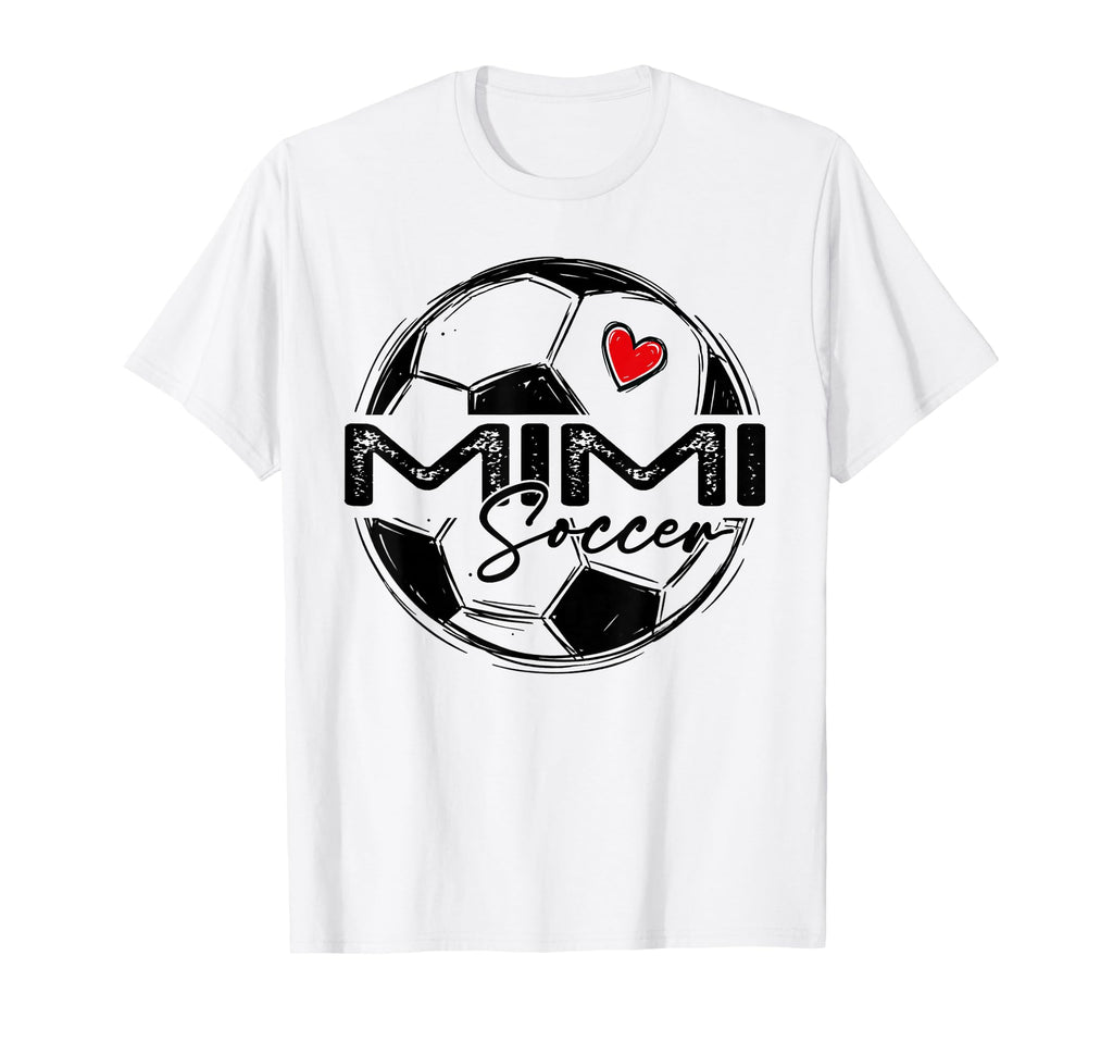 Soccer Mimi Soccer Player Family T-Shirt - Aesthetic Graphic Men Women