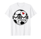 Soccer Mimi Soccer Player Family T-Shirt - Aesthetic Graphic Men Women