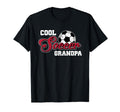 Funny Soccer Dad Grandpa Papa T-Shirt - Minimalist Print Men Women