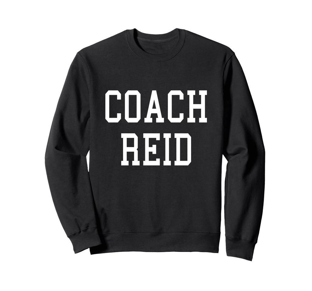 Coach Reid Custom Soccer Baseball Sweatshirt - Fun Novelty Design Unisex