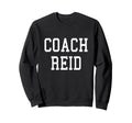 Coach Reid Custom Soccer Baseball Sweatshirt - Fun Novelty Design Unisex