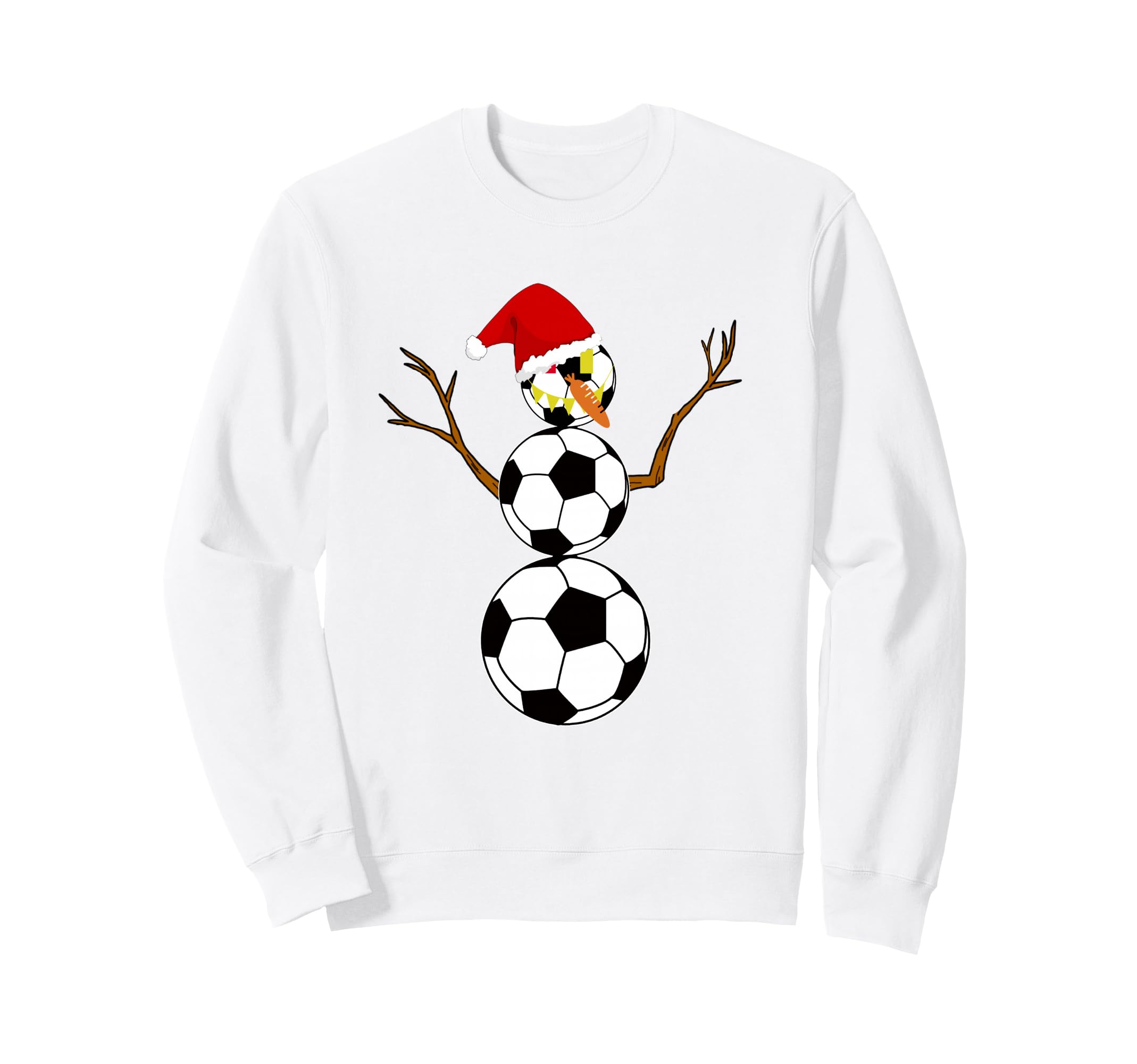 Soccer Coach Referee Soccer Sweatshirt - Minimalist Print for Adults