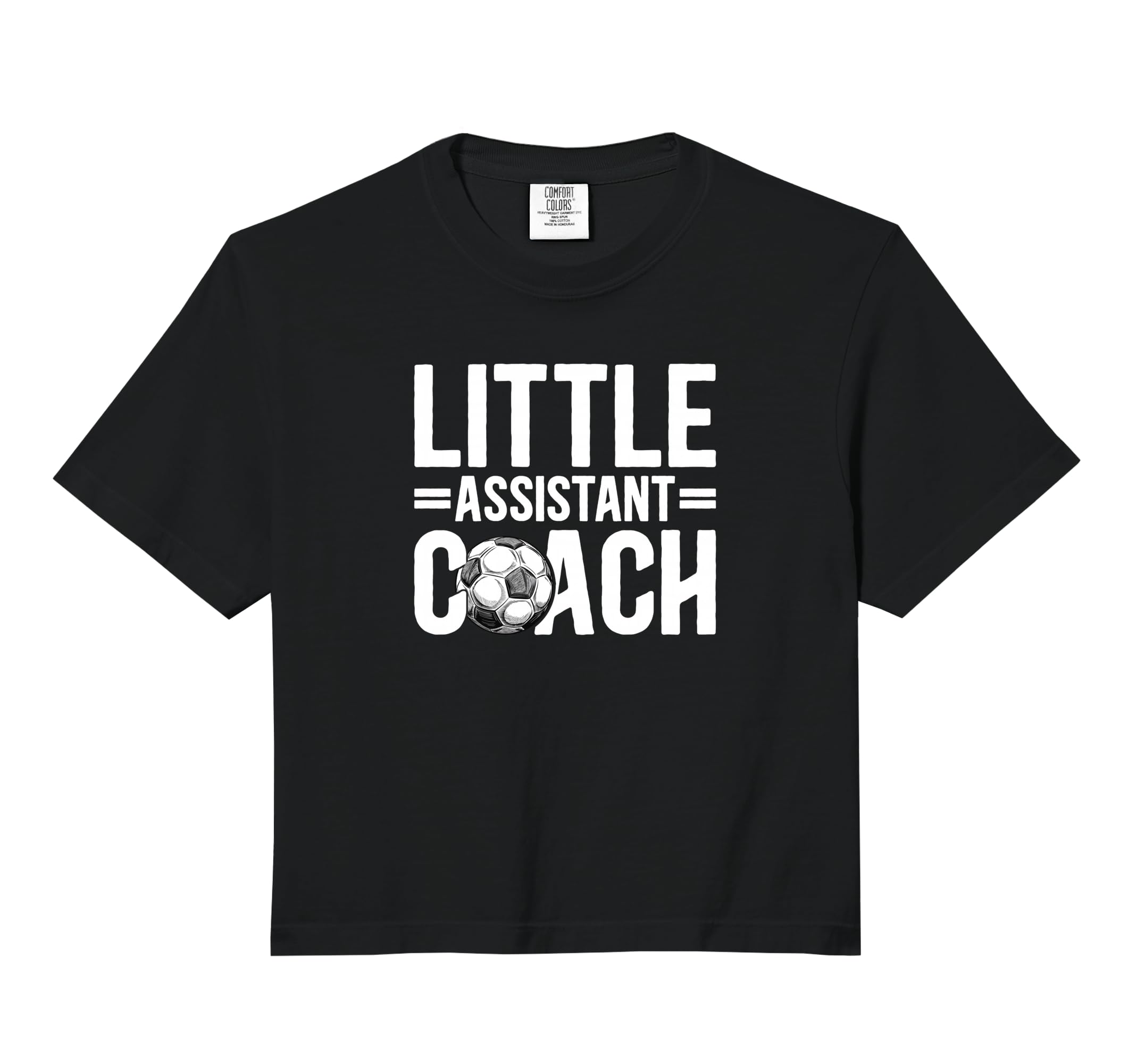 Little Assistant Coach Soccer Assistant T-Shirt - Aesthetic Graphic Unisex