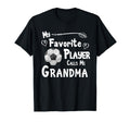 Grandma Soccer Football Game Fan T-Shirt - Custom Art Print for Adults