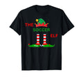 Soccer Funny Elf Pajamas Family T-Shirt - Minimalist Print Unisex