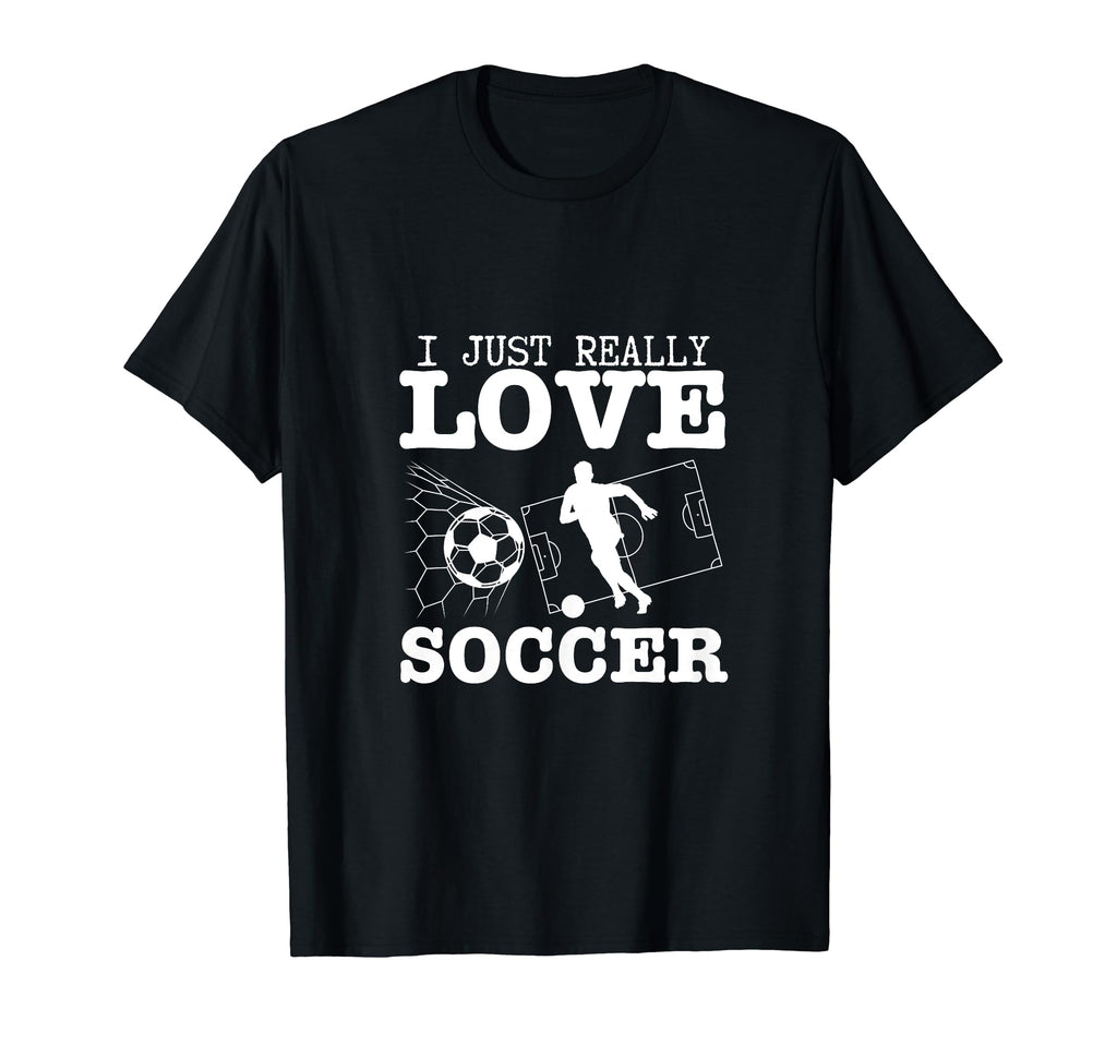 Soccer Player I Just Really Love T-Shirt - Streetwear Style for Adults