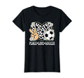 Peace Love Soccer Lover Cow Soccer T-Shirt - Streetwear Style Men Women