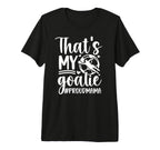 My Goalie Soccer Goalkeeper Mom Soccer T-Shirt - Trendy Graphic for Adults