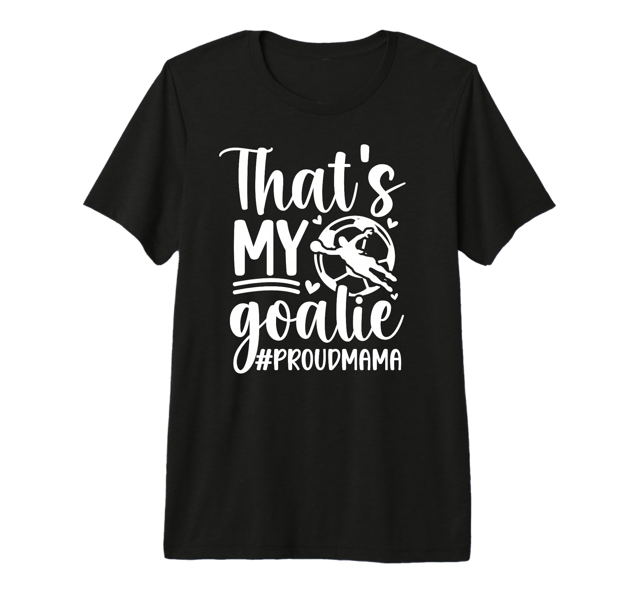 My Goalie Soccer Goalkeeper Mom Soccer T-Shirt - Trendy Graphic for Adults