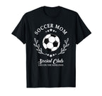 Sideline Social Club Soccer Mom T-Shirt - Casual Everyday Wear for Adults