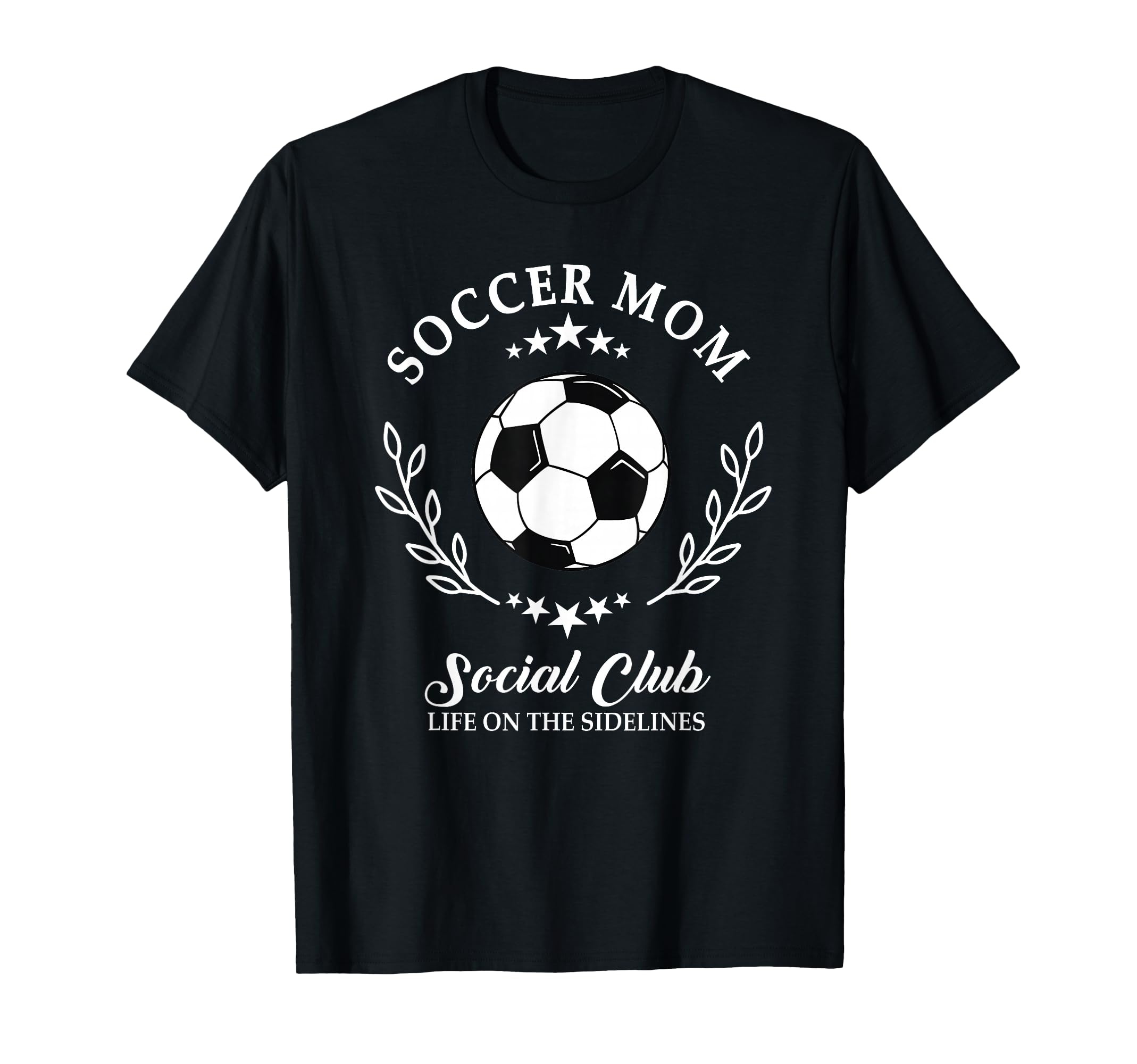 Sideline Social Club Soccer Mom T-Shirt - Casual Everyday Wear for Adults