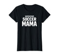 Weekend Soccer Mama Game Day T-Shirt - Minimalist Print for Adults