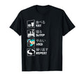 Eat Sleep Yaoi Repeat T-Shirt - Novelty Apparel for Adults