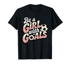 Be Goals Soccer Player Soccer T-Shirt - Graphic Print Men Women