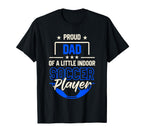 Indoor Soccer Gifts Player Sports T-Shirt - Unique Graphic Men Women