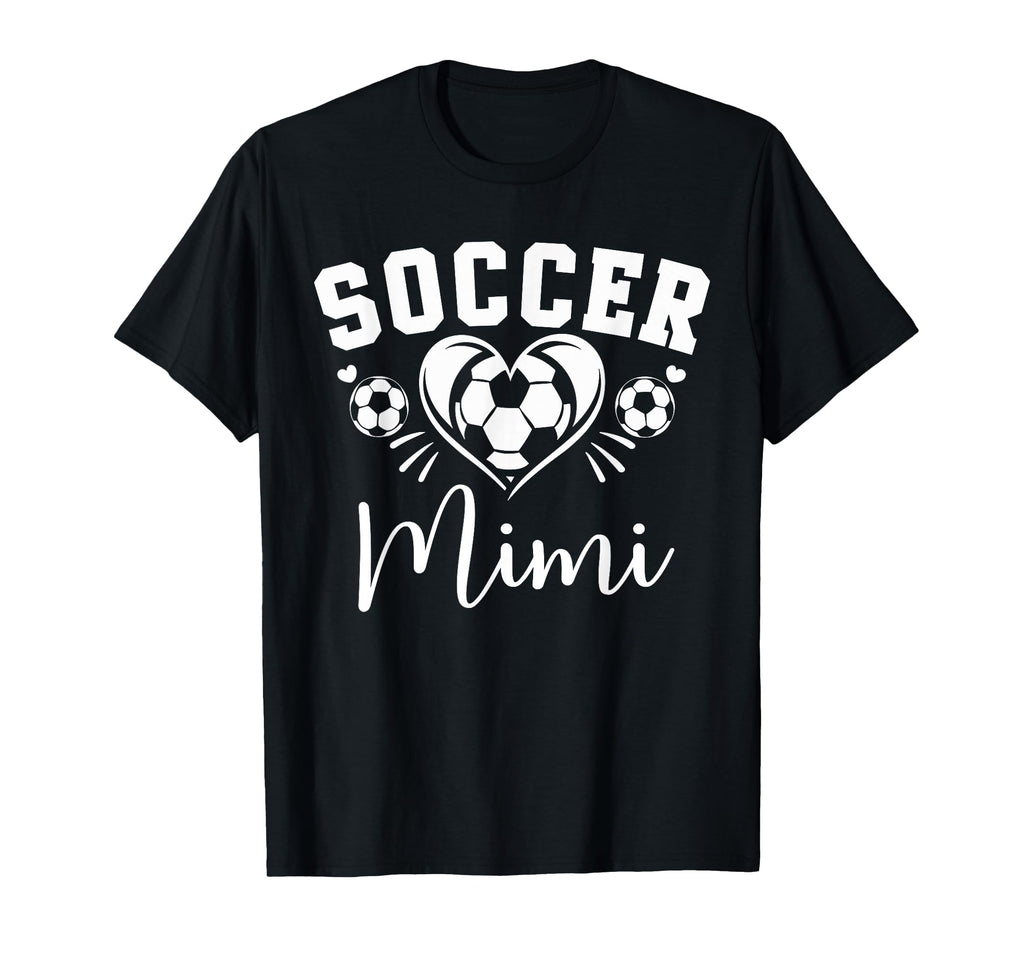 Soccer Mimi Soccer Heart T-Shirt - Fun Novelty Design Men Women