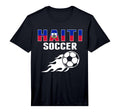 Proud Haiti Soccer Fans Jersey Pride T-Shirt - Trendy Graphic Unisex