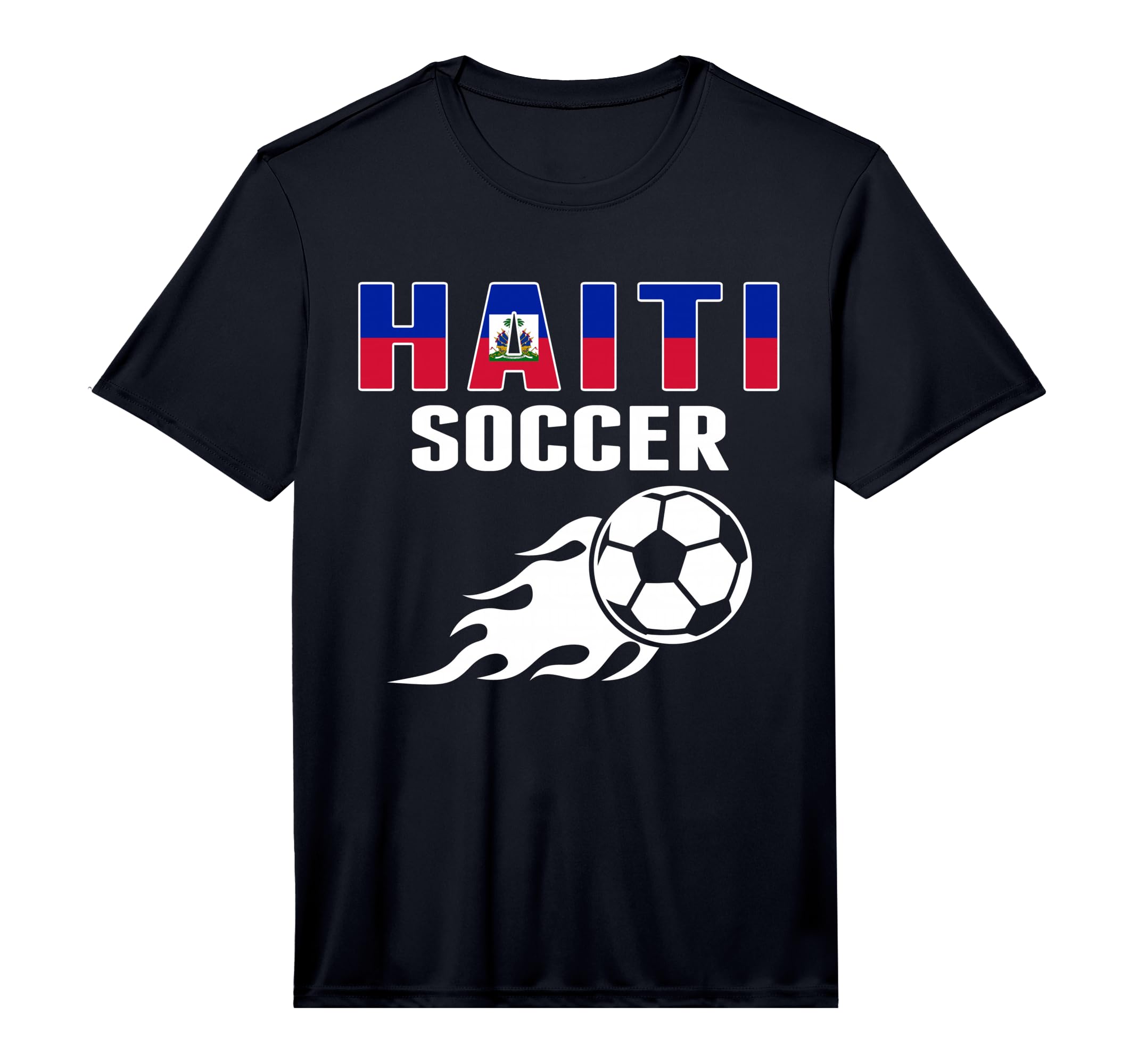 Proud Haiti Soccer Fans Jersey Pride T-Shirt - Trendy Graphic Unisex