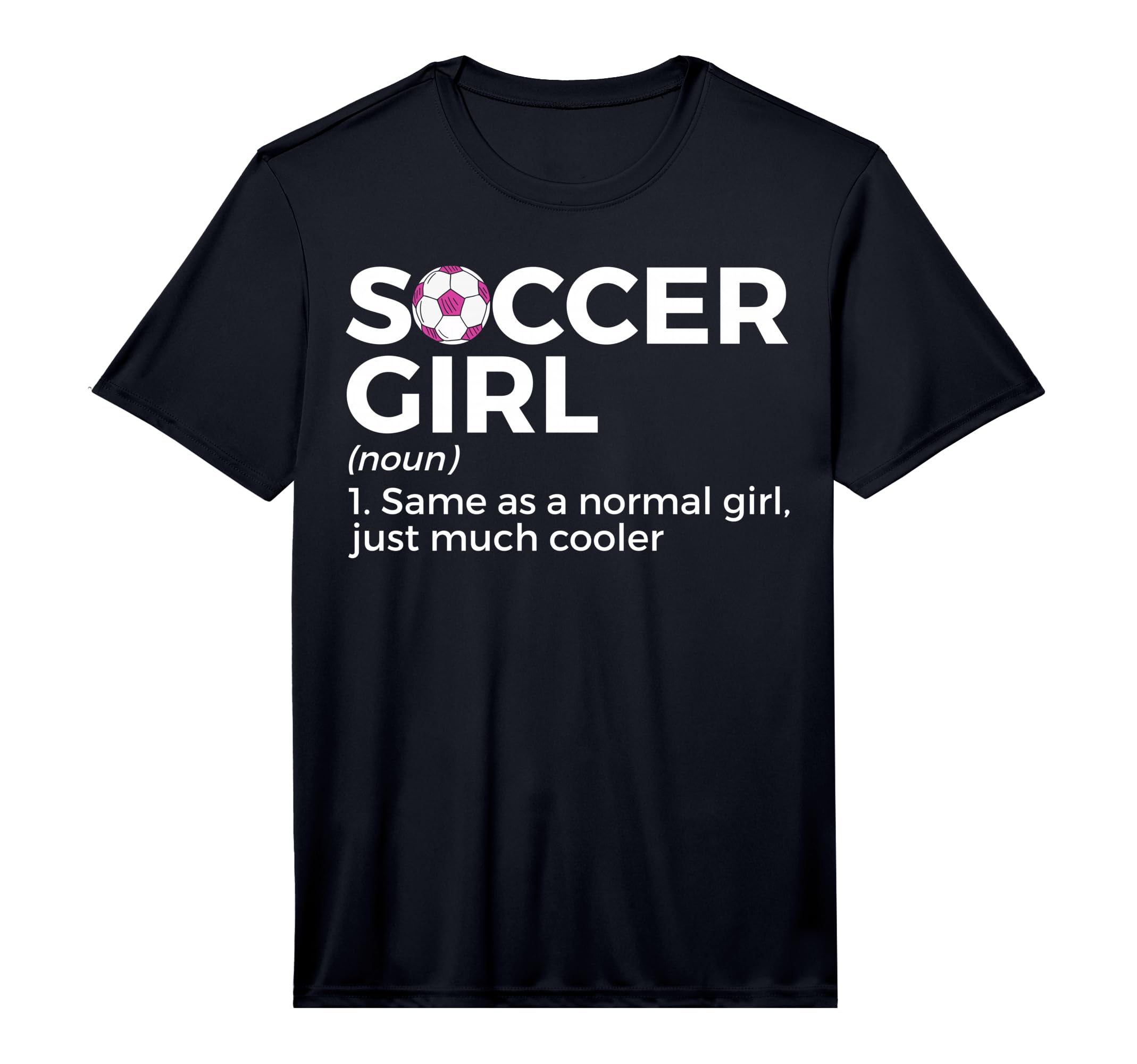 Soccer Definition Performance T-Shirt - Novelty Apparel for Adults