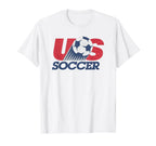 Usa Soccer T-Shirt - Casual Everyday Wear Men Women